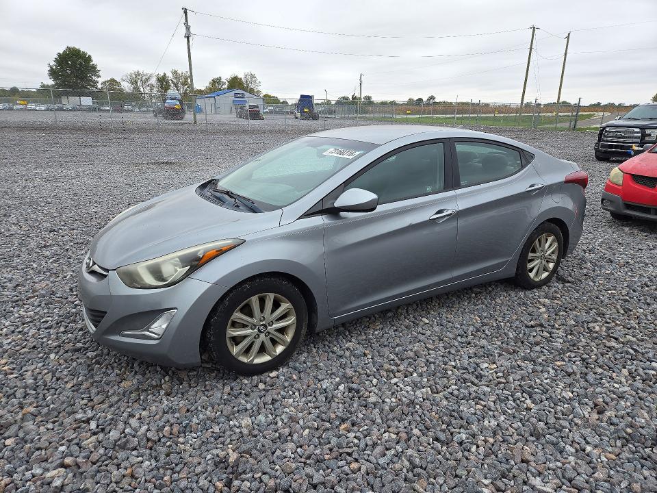 Photo 1 from auction – 2014 HYUNDAI ELANTRA with VIN KMHDH4AE1EU155213
