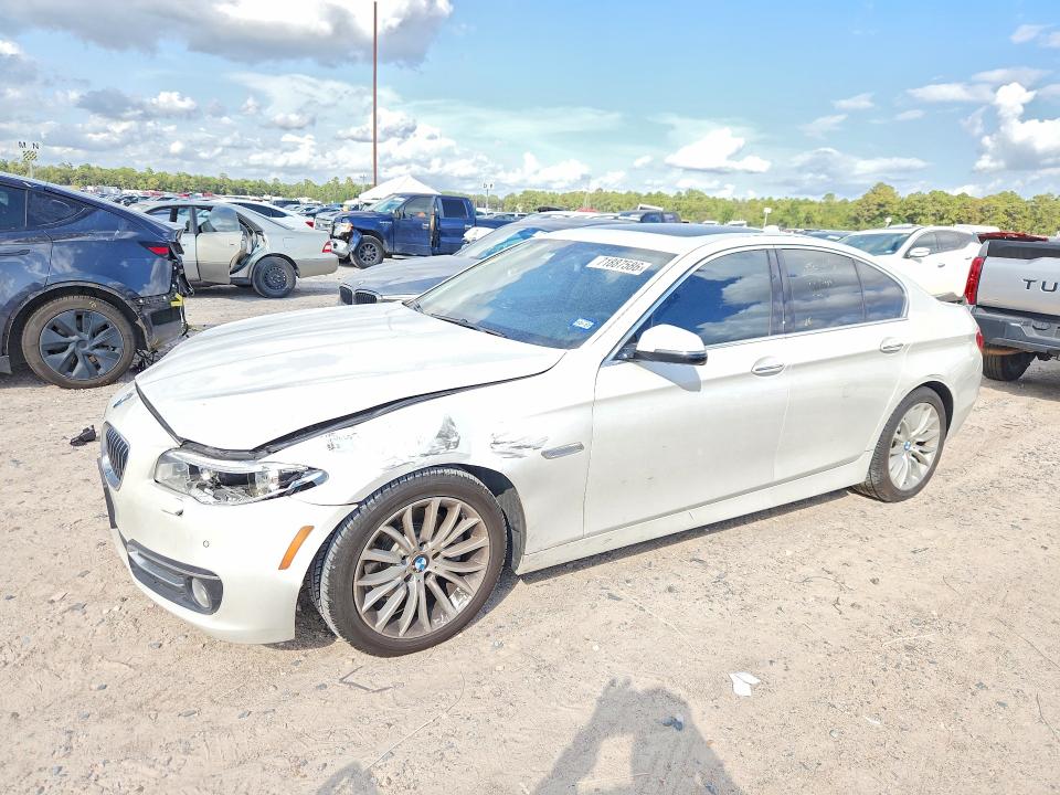 BMW 528 2014 with VIN WBA5A5C53ED501355 - Photo from auction