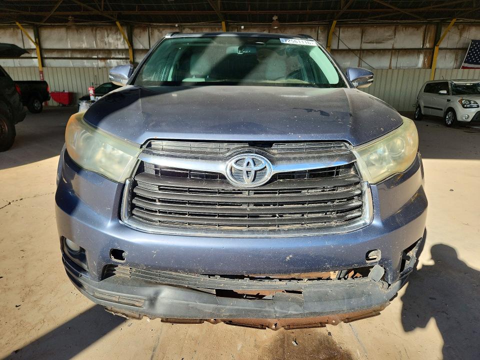 Photo 5 from auction – 2014 TOYOTA HIGHLANDER with VIN 5TDKKRFH9ES036066