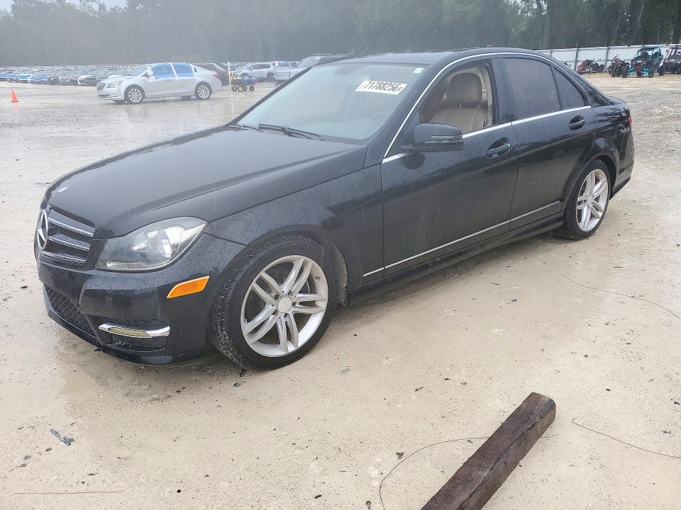 MERCEDES-BENZ C 2014 with VIN WDDGF4HB7EA932360 - Photo from auction