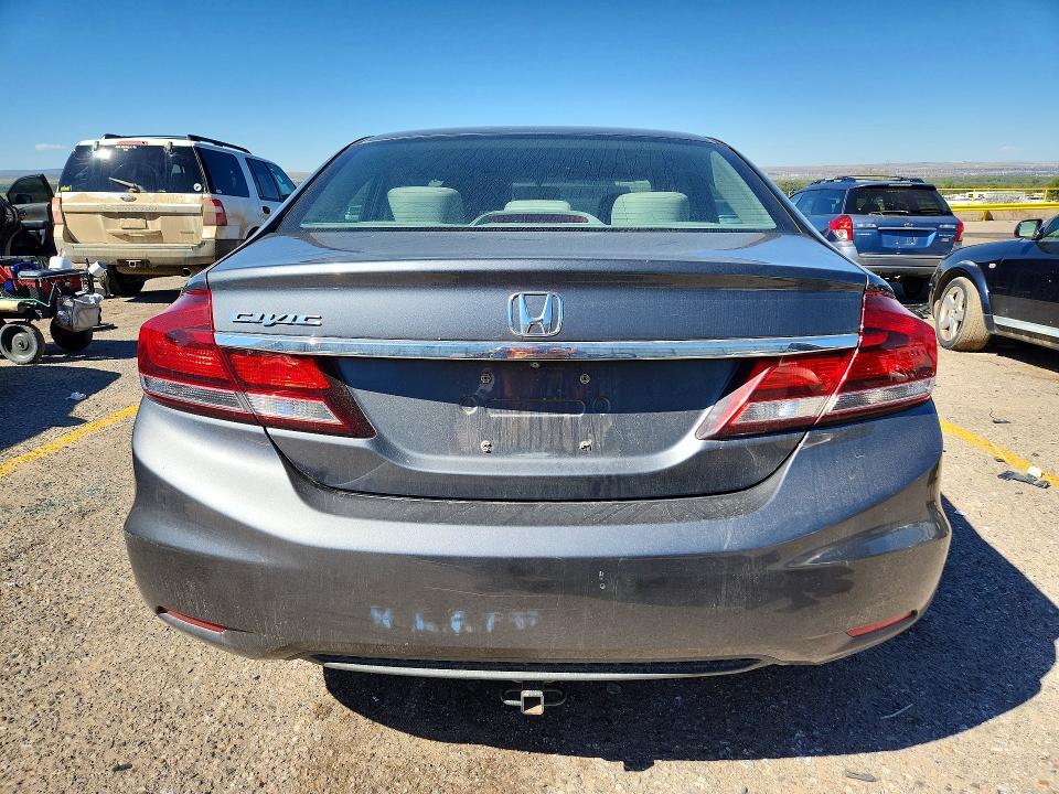 Photo 6 from auction – 2013 HONDA CIVIC with VIN 19XFB2F83DE255669