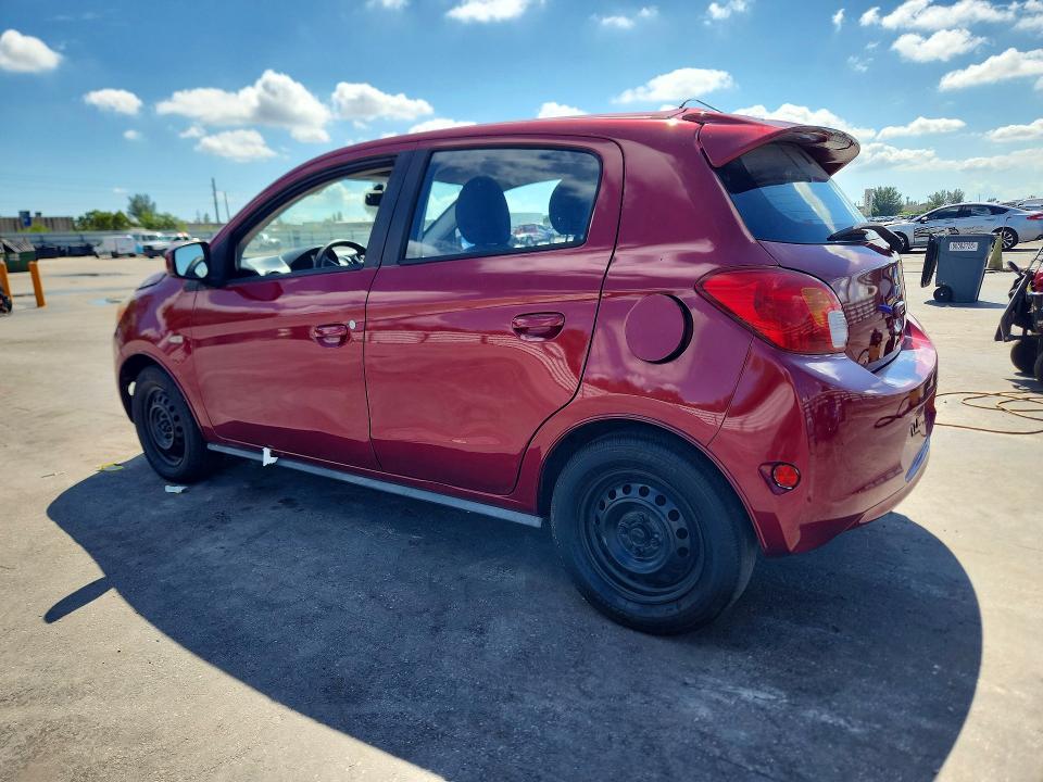 Photo 2 from auction – 2015 MITSUBISHI MIRAGE with VIN ML32A3HJ0FH007080