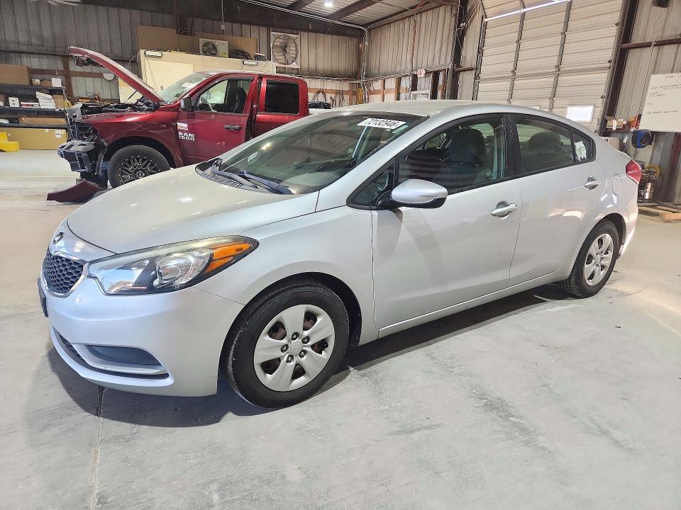 KIA FORTE 2016 with VIN KNAFK4A64G5487020 - Photo from auction