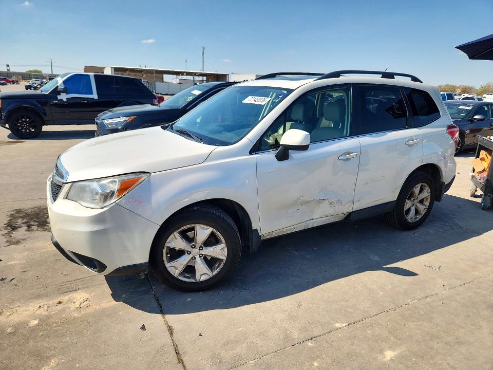 SUBARU FORESTER 2014 с VIN JF2SJAJC9EH491344 - Фото с аукциона