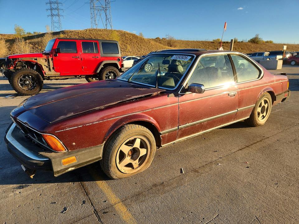 BMW 6 SERIES 1983 с VIN WBAEB7401D6726548 - Снимка от търг