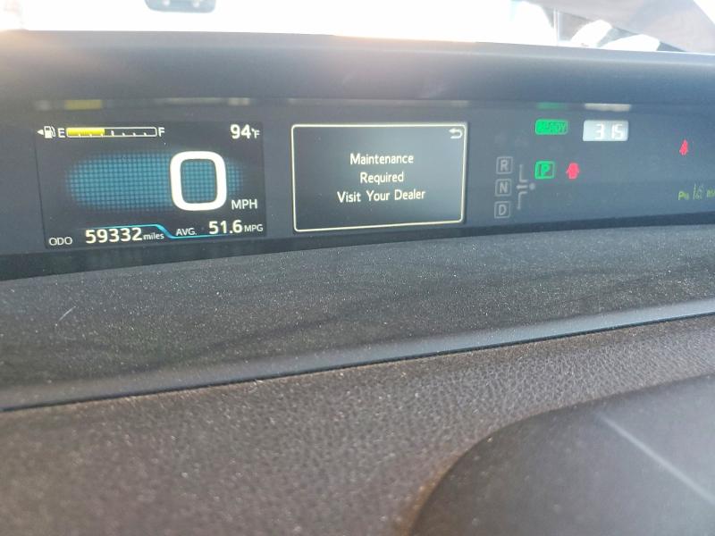 Снимка 9 от търг – 2019 TOYOTA PRIUS с VIN JTDKARFUXK3096869