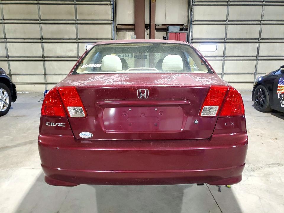 Photo 6 from auction – 2004 HONDA CIVIC with VIN 2HGES26774H553294