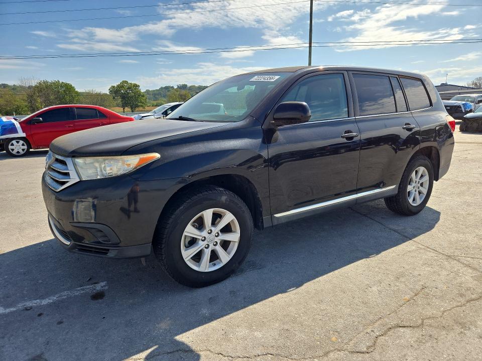 TOYOTA HIGHLANDER 2013 with VIN 5TDZA3EHXDS040965 - Photo from auction