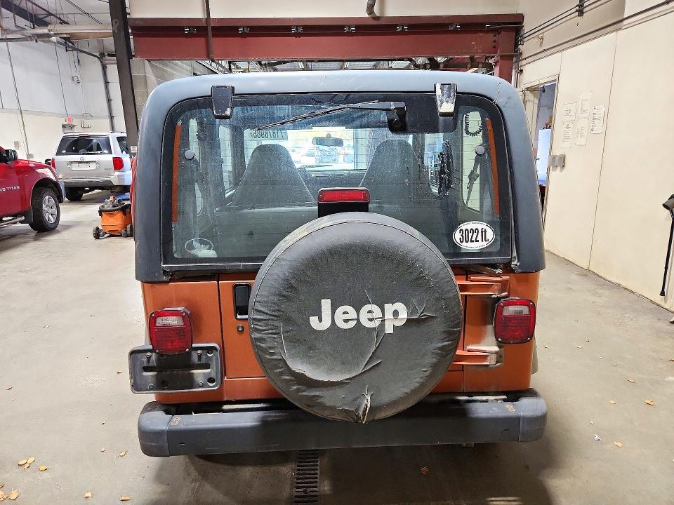 Photo 6 from auction – 2001 JEEP WRANGLER / TJ with VIN 1J4FA49SX1P329150