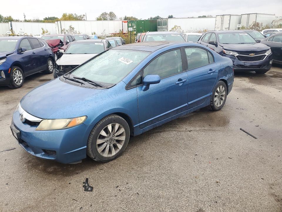 Photo 1 from auction – 2011 HONDA CIVIC with VIN 19XFA1F89BE040114