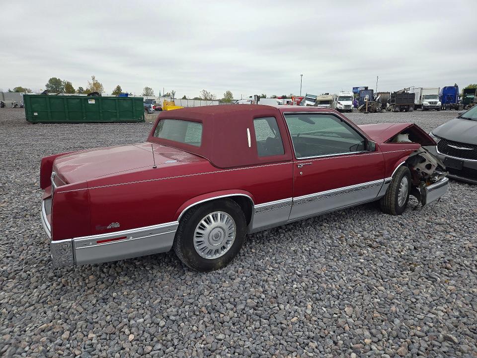 Photo 3 from auction – 1992 CADILLAC DEVILLE with VIN 1G6CD13B3N4319562