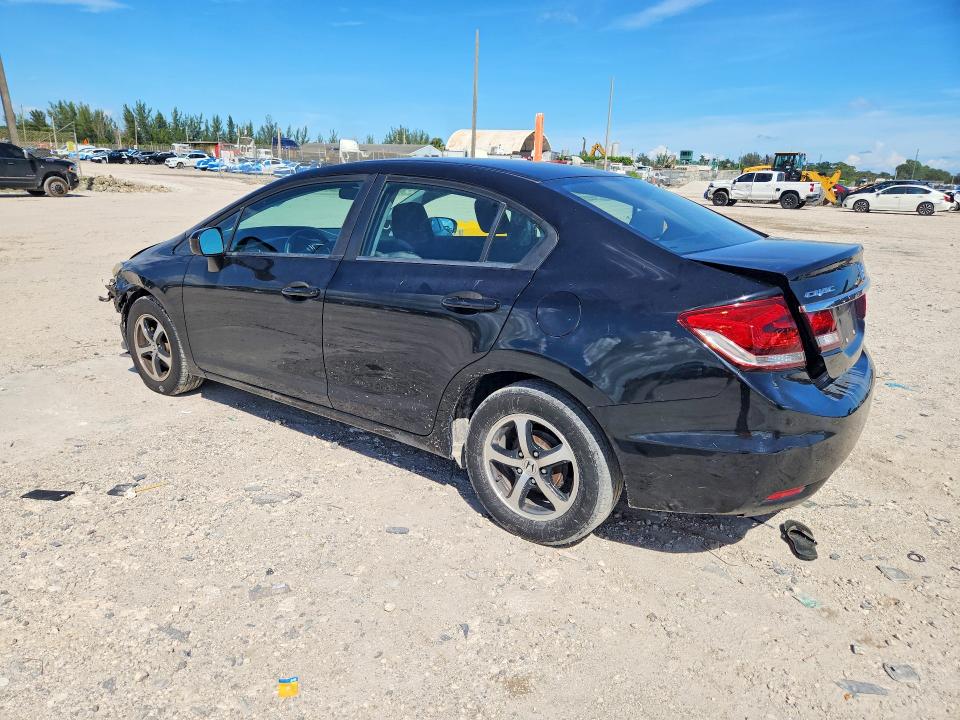 Снимка 2 от търг – 2015 HONDA CIVIC с VIN 19XFB2F78FE226341