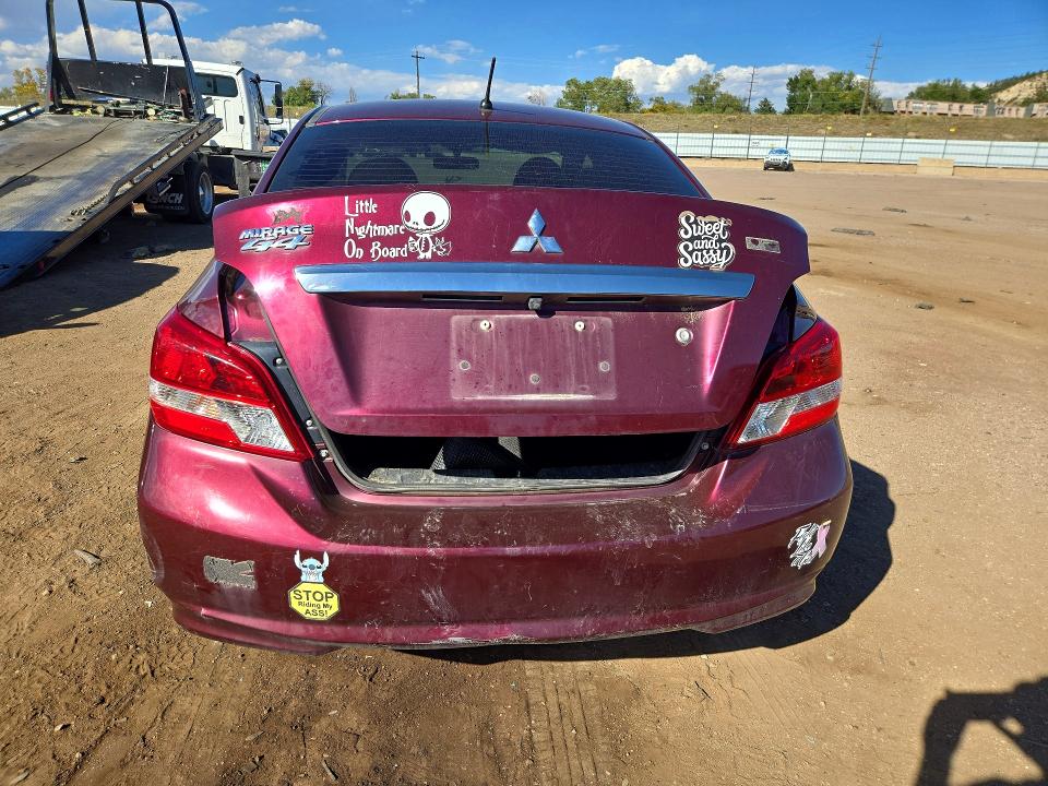 Снимка 6 от търг – 2020 MITSUBISHI MIRAGE с VIN ML32F4FJ3LHF06187