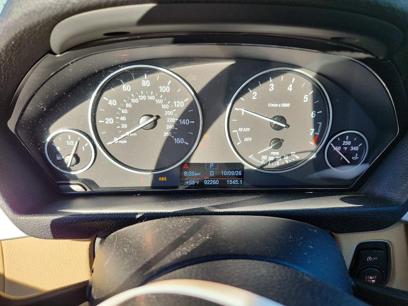 Photo 9 from auction – 2013 BMW 328 with VIN WBA3B5G50DNS01280