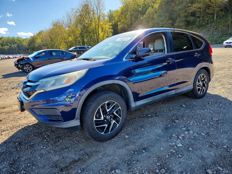 Photo 1 from auction – 2016 HONDA CR-V with VIN 5J6RM4H41GL037989