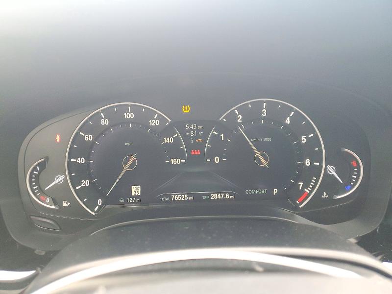 Photo 9 from auction – 2019 BMW 540 with VIN WBAJE5C5XKWE66304