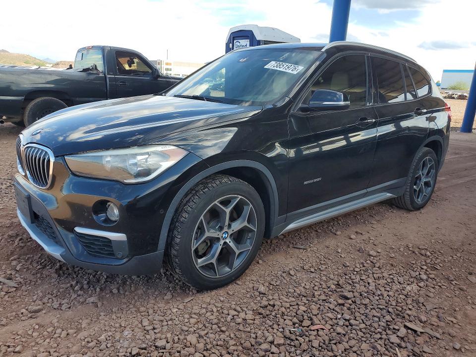 BMW X1 2018 with VIN WBXHU7C34J5H39842 - Photo from auction