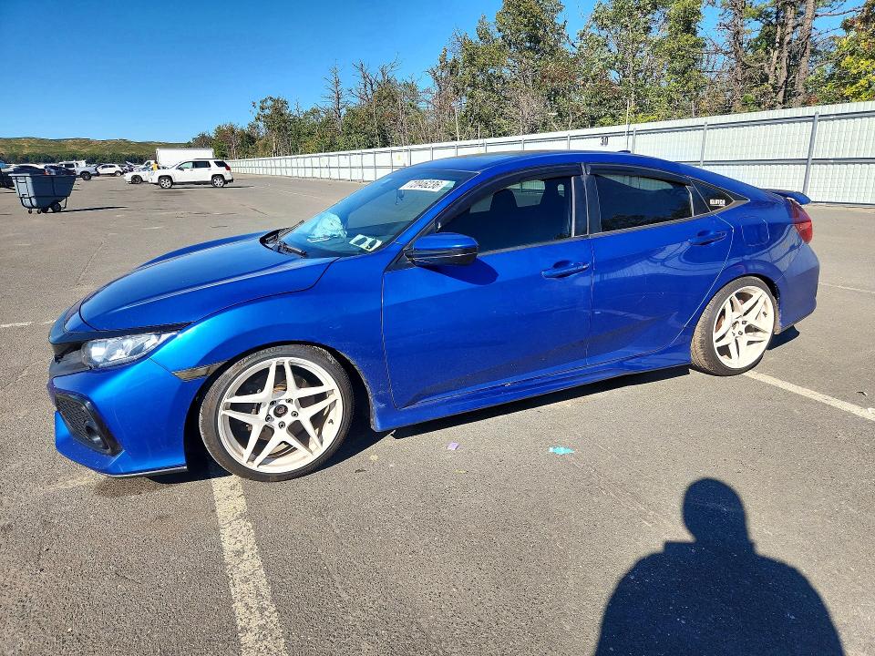HONDA CIVIC 2018 with VIN 2HGFC1E56JH700759 - Photo from auction