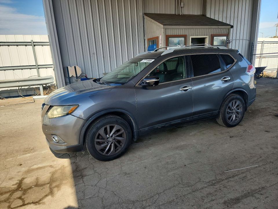 NISSAN ROGUE 2016 with VIN 5N1AT2MV8GC911436 - Photo from auction