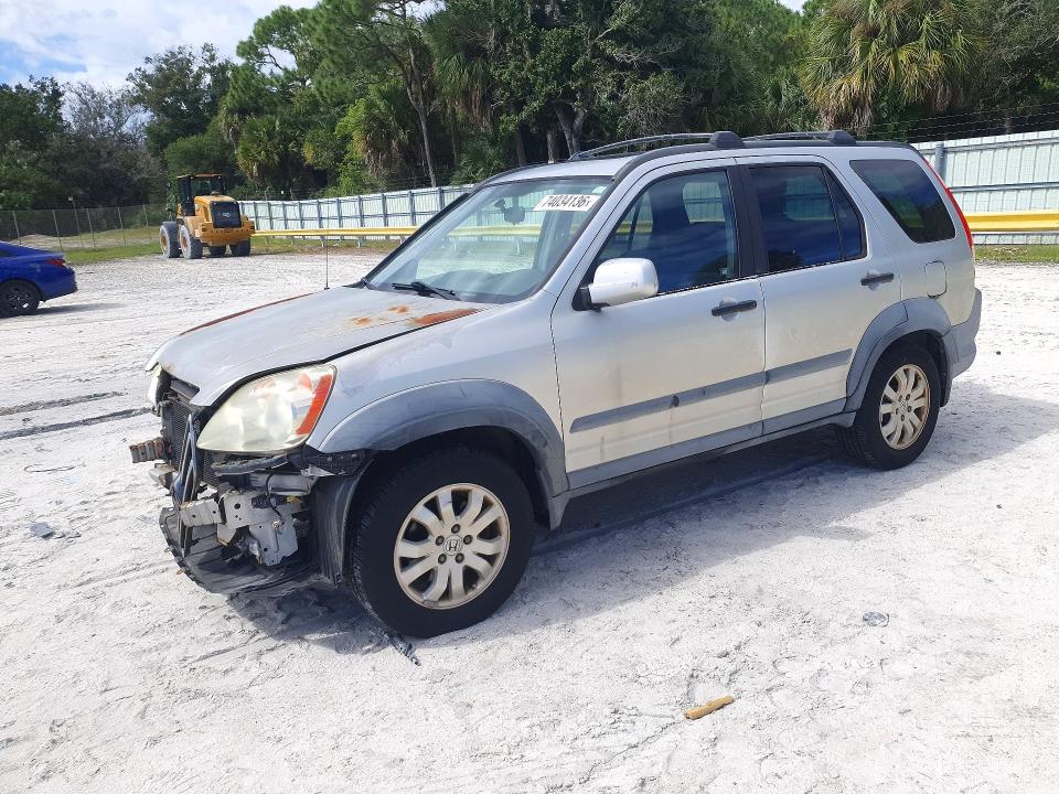 HONDA CR-V 2006 with VIN SHSRD77876U400107 - Photo from auction