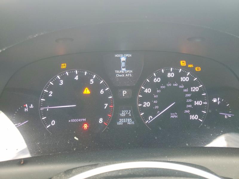 Zdjęcie 9 z aukcji – 2007 LEXUS LS z VIN JTHGL46F775002140