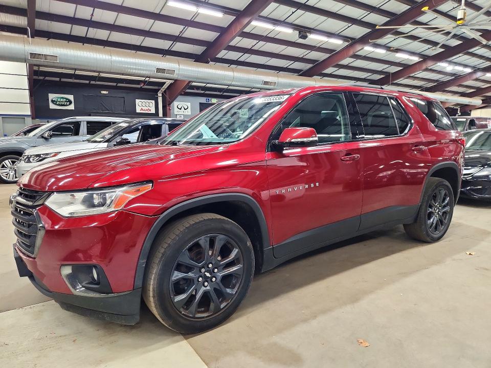 Photo 1 from auction – 2018 CHEVROLET TRAVERSE with VIN 1GNERJKX4JJ169789