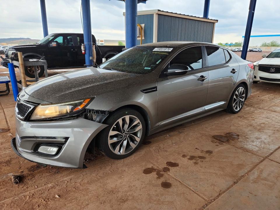 Снимка 1 от търг – 2014 KIA OPTIMA с VIN 5XXGR4A73EG256601