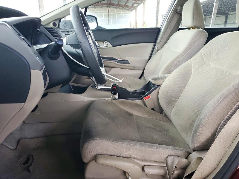 Photo 7 from auction – 2012 HONDA CIVIC with VIN 19XFB2F82CE381102