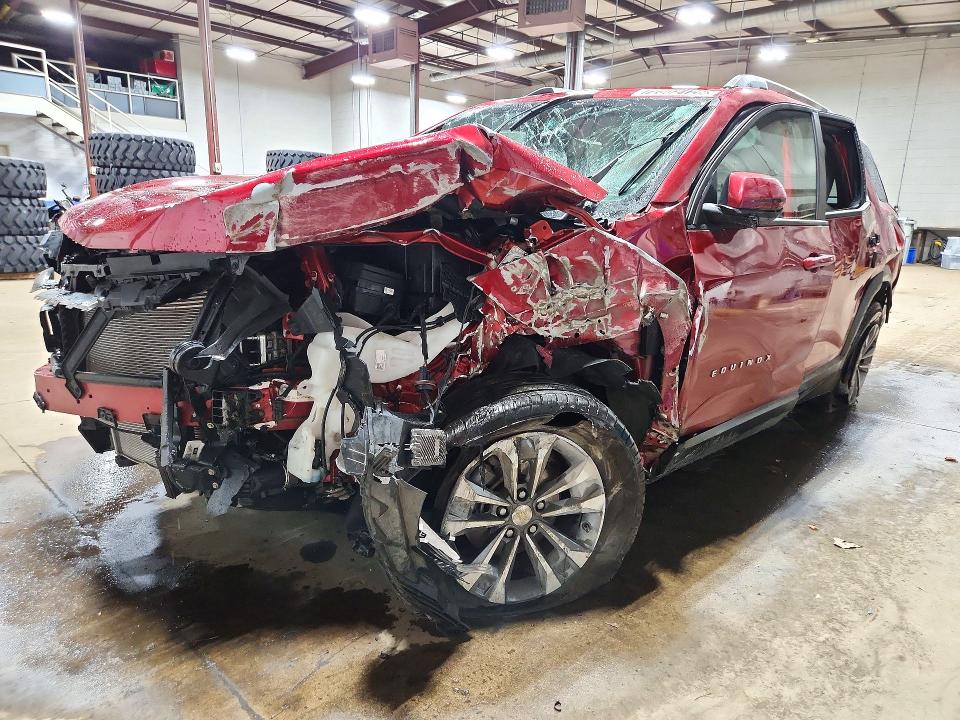 CHEVROLET EQUINOX 2025 with VIN 3GNAXPEG2SL223748 - Photo from auction