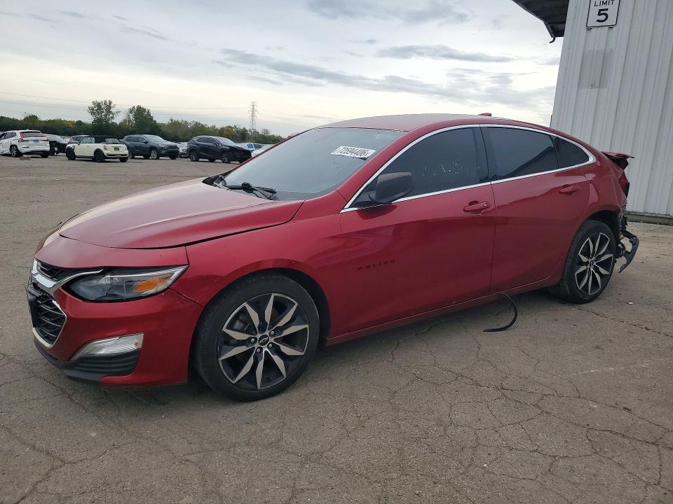 CHEVROLET MALIBU 2021 с VIN 1G1ZG5ST4MF066635 - Снимка от търг