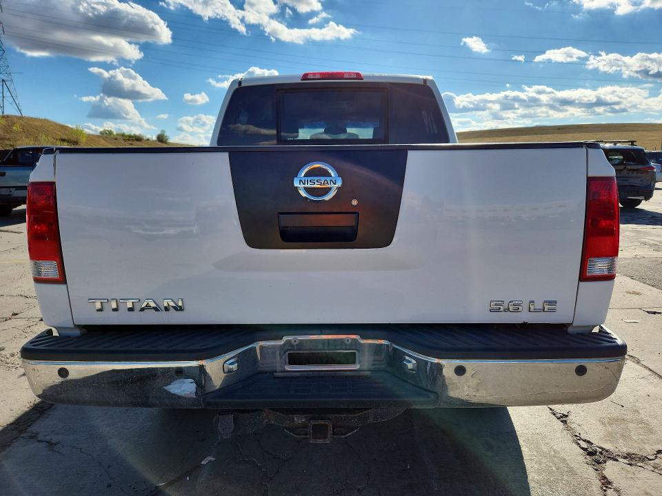 Photo 6 from auction – 2005 NISSAN TITAN with VIN 1N6AA07B65N528190