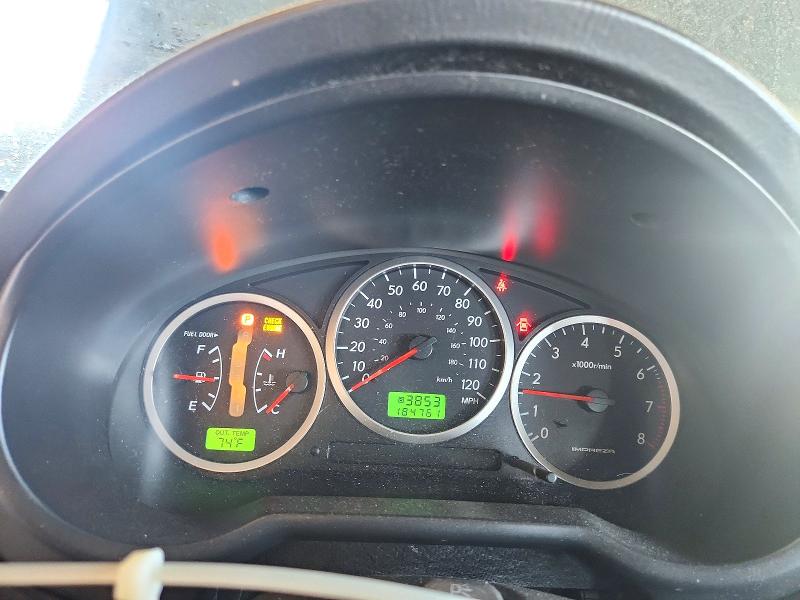 Photo 9 from auction – 2006 SUBARU IMPREZA with VIN JF1GG68686H809588