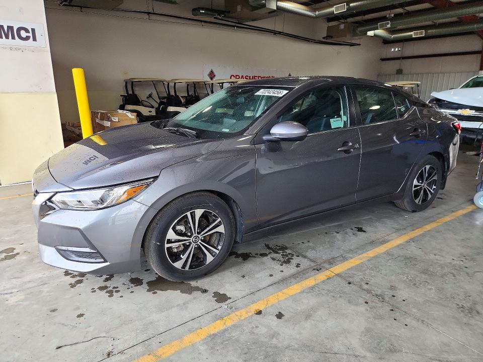 NISSAN SENTRA 2022 с VIN 3N1AB8CV8NY285499 - Снимка от търг