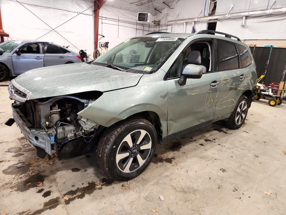 Photo 1 from auction – 2018 SUBARU FORESTER with VIN JF2SJAEC7JH589826