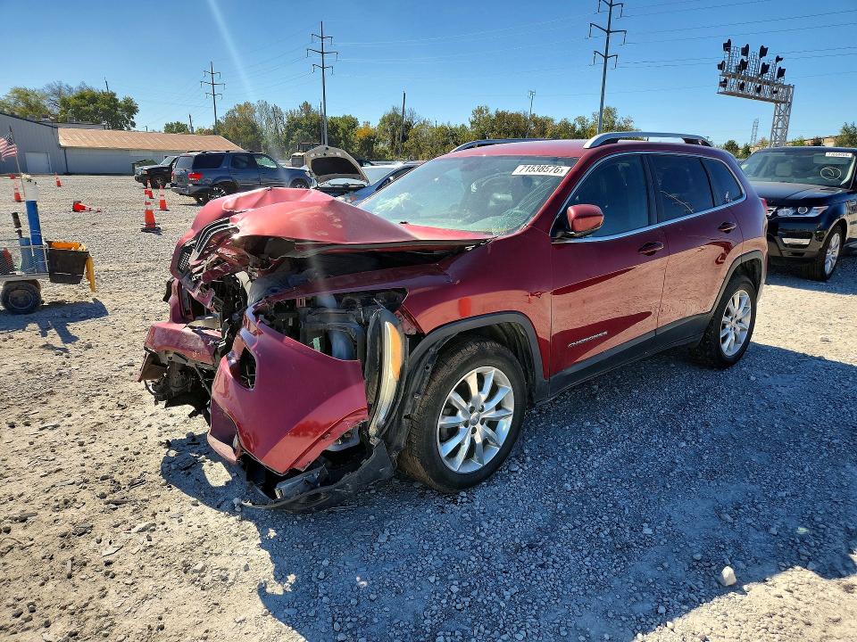 Photo 1 from auction – 2017 JEEP CHEROKEE with VIN 1C4PJMDB7HW518999