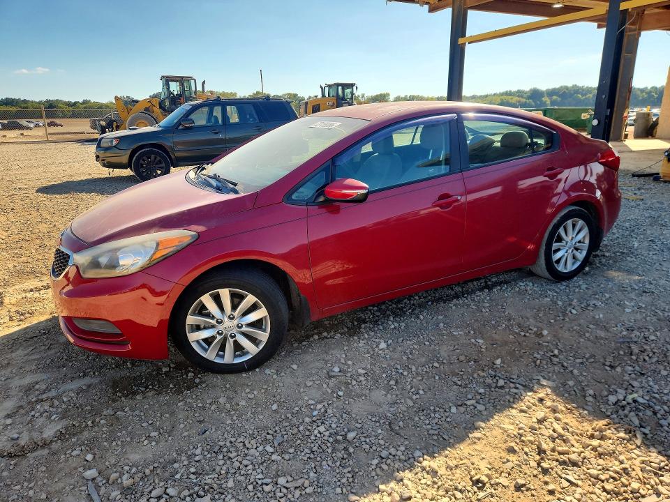 KIA FORTE 2014 with VIN KNAFX4A61E5203700 - Photo from auction
