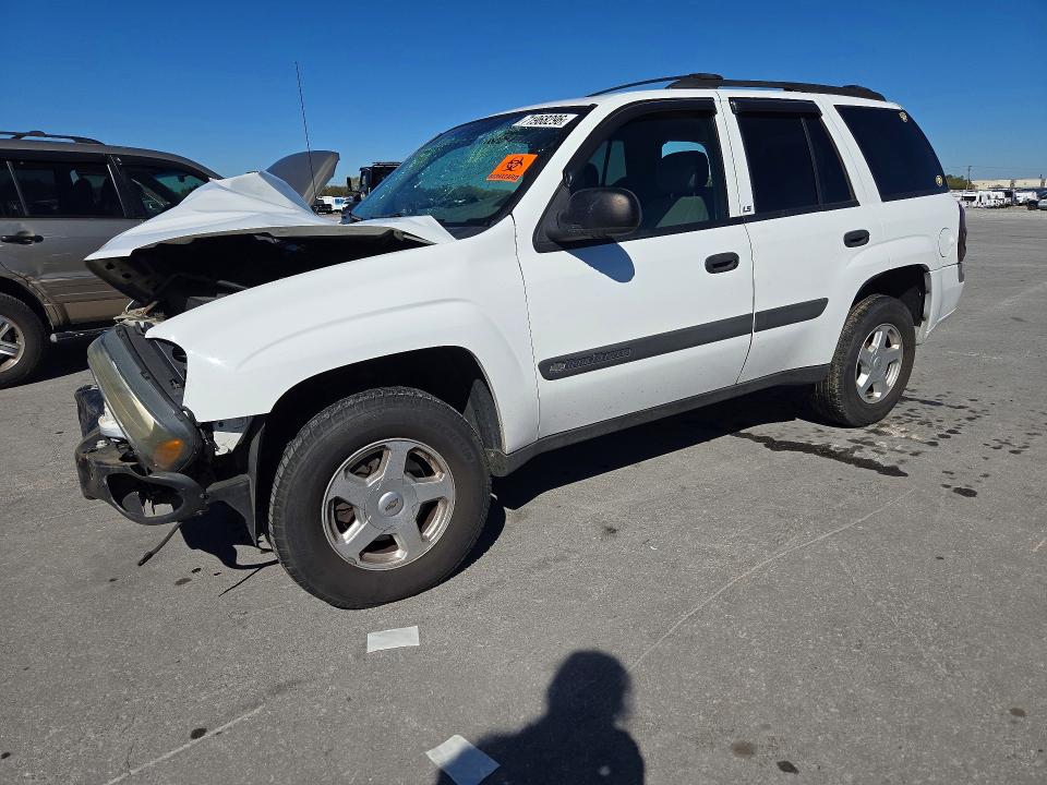 CHEVROLET TRAILBLAZER 2003 с VIN 1GNDS13SX32270710 - Снимка от търг