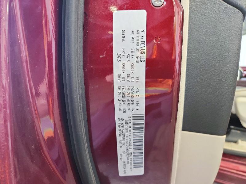 Фото 14 с аукциона – 2019 CHRYSLER PACIFICA с VIN 2C4RC1GG4KR721941