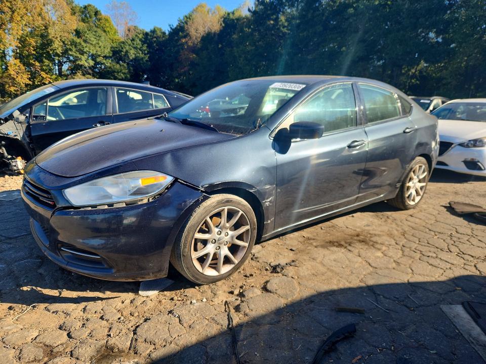 DODGE DART 2013 with VIN 1C3CDFBA9DD185243 - Photo from auction