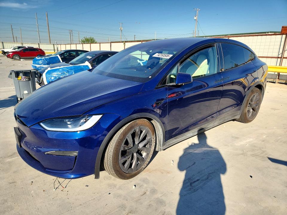 Photo 1 from auction – 2025 TESLA MODEL X with VIN 7SAXCBE51SF472284