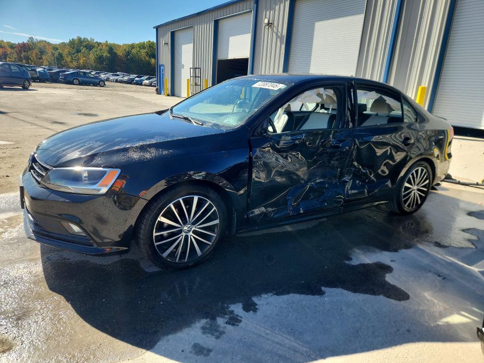 VOLKSWAGEN JETTA 2016 with VIN 3VWD17AJ7GM345416 - Photo from auction