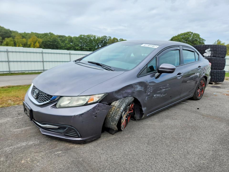 HONDA CIVIC 2014 with VIN 2HGFB2F57EH506061 - Photo from auction
