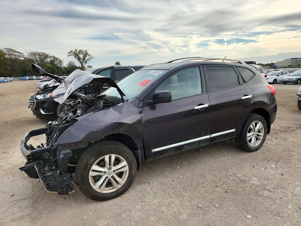 NISSAN ROGUE 2013 with VIN JN8AS5MV8DW620801 - Photo from auction