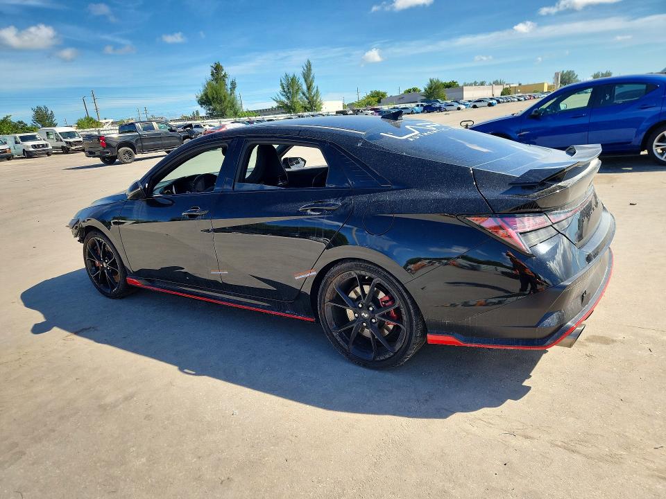 Photo 2 from auction – 2024 HYUNDAI ELANTRA N with VIN KMHLW4DK3RU021828