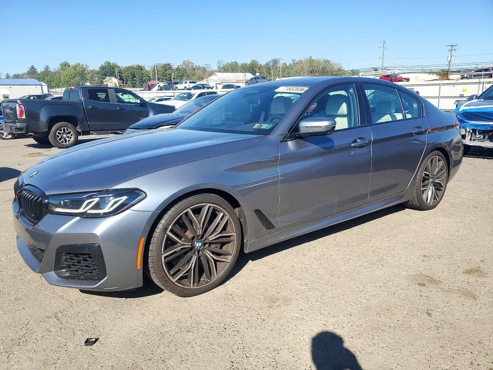 Photo 1 from auction – 2021 BMW M550XI with VIN WBA13BK03MCG04585