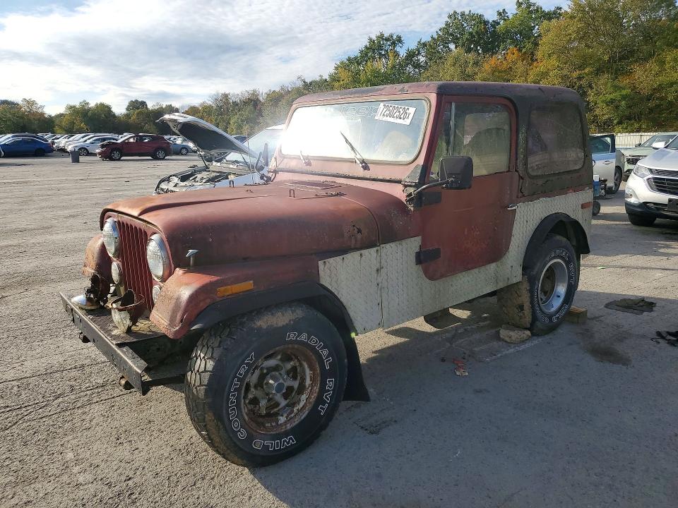 Photo 1 from auction – 1981 JEEP CJ5 CJ6 CJ7 UNIVE with VIN J0M93EC017907