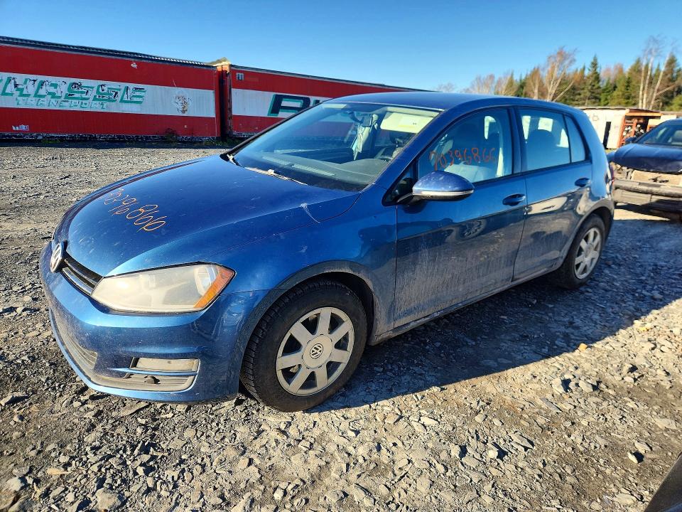 VOLKSWAGEN GOLF 2015 с VIN 3VWRA7AU0FM017382 - Снимка от търг