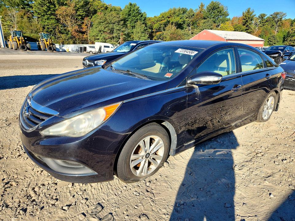 HYUNDAI SONATA 2014 с VIN 5NPEB4AC6EH847745 - Снимка от търг