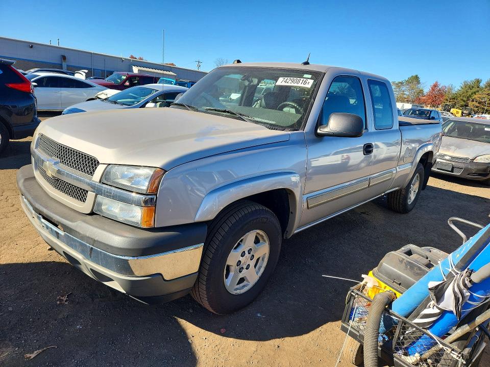 CHEVROLET SILVERADO 2005 с VIN 2GCEK19B551100598 - Снимка от търг