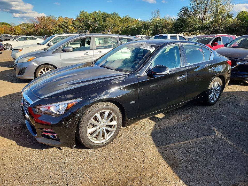 INFINITI Q50 2017 с VIN JN1EV7AR0HM833365 - Снимка от търг